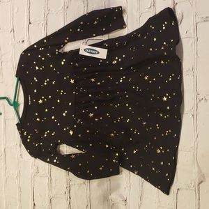 NWT Old Navy toddler gold star dress